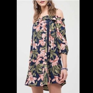 11.  **NWT** Blu Pepper Floral Dress